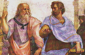Aristote ( droite) et Platon