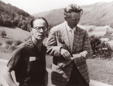 Andr Weil et Atle Selberg ( droite) en 1968.